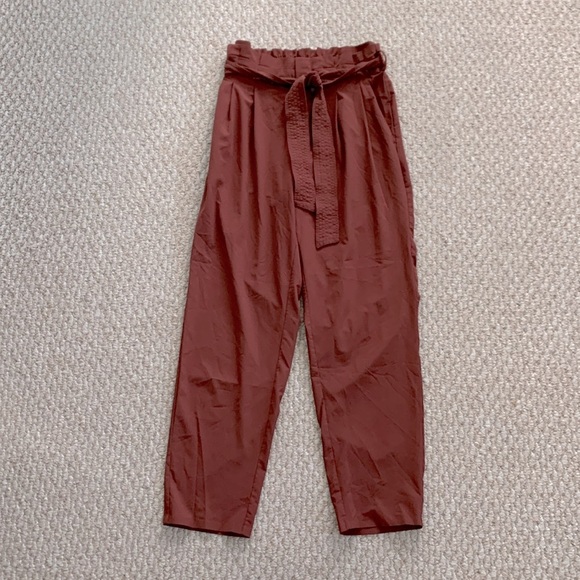 Athleta Skyline High Rise Paper Bag Ankle Pant - Picture 6 of 15